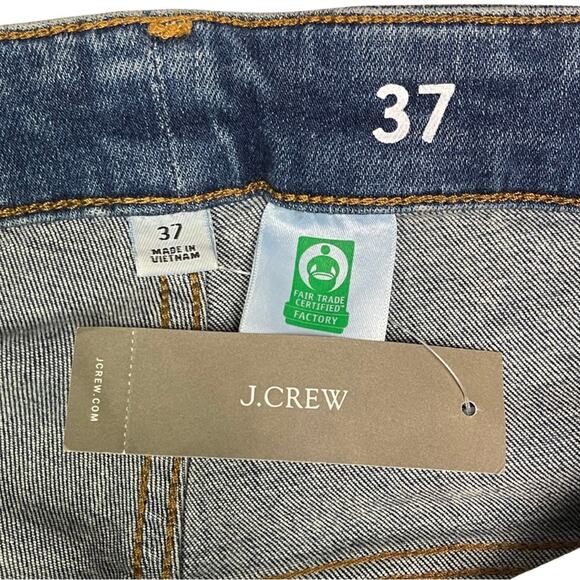 J. Crew skinny toothpick blue denim jeans stretch size 25 37 waist - Picture 5 of 5